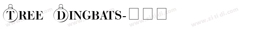 Tree Dingbats字体转换